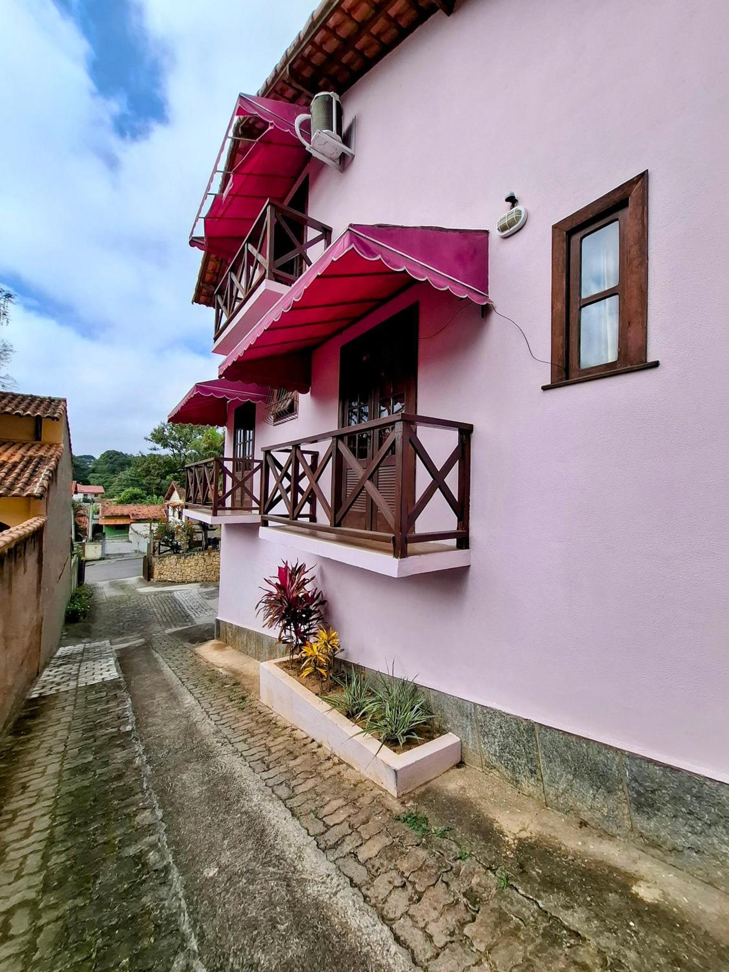 Casa Rosada Seu Refugio Na Serra ميجيل بيريرا المظهر الخارجي الصورة