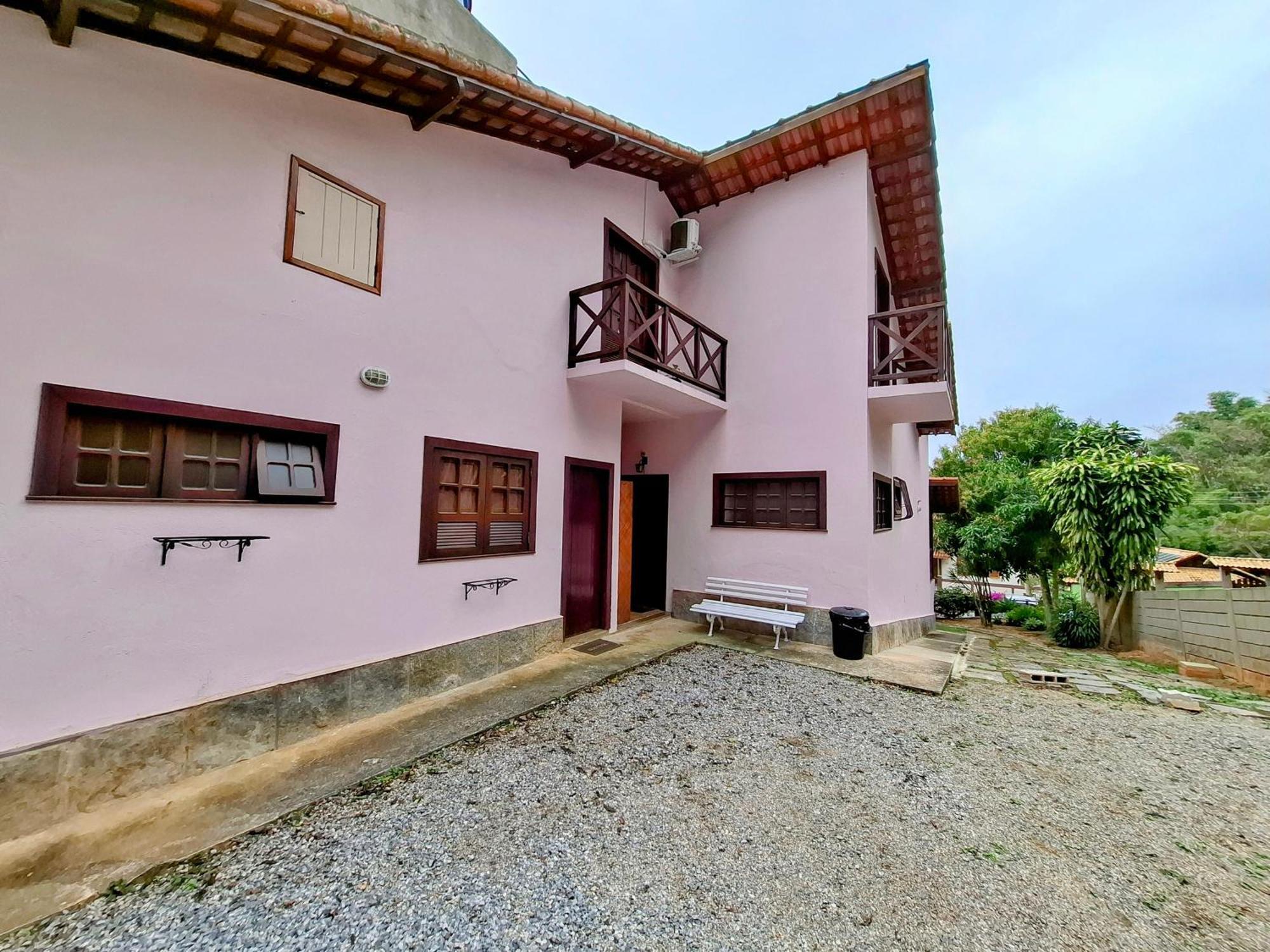 Casa Rosada Seu Refugio Na Serra ميجيل بيريرا المظهر الخارجي الصورة